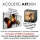 Acoustic ARTSKIN - Custom Printed Acoustic Fabric by the square foot.