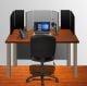 Go-Cast TC - Desktop Free Standing Module Kit  for TeleCommuters - 1 Hinged (2)1'x2' (1)2'x2'  - 2 Hinged (2) 1'x2' - 16 sq ft 