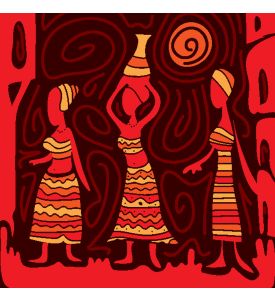 Abstract African Art vector - ID # 155456345