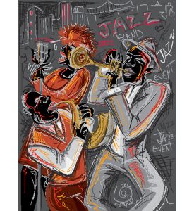 Jazz Band Music vector Art - ID # 189603257
