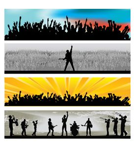 Music Web Banners - ID # 19562359