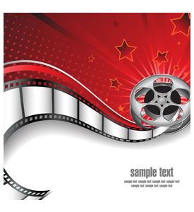 Background With Cinema Motifs - ID # 21295051