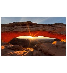 Sunrise at Mesa Arch in Canyonlands National Park - ID # 246641728