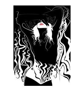 Imaginative And Surreal Female Drawing - ID # 33839907