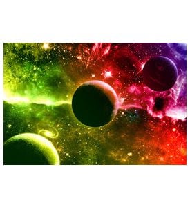 Universe Galaxy Nebulas Stars And Planets - ID # 30328688