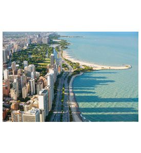 View Of The City Of Chicago From Hancock Center - ID # 36369990