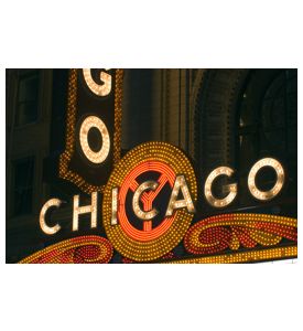 Chicago Theater Marquee - ID # 4211061