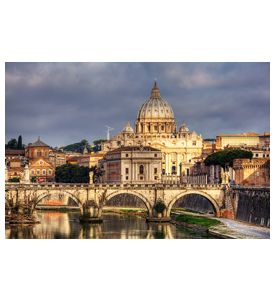 View At St Peters Cathedral In Rome - Italy - ID # 54236012