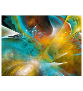 Segment Of Colorful Graffiti On Wall - ID # 60319918