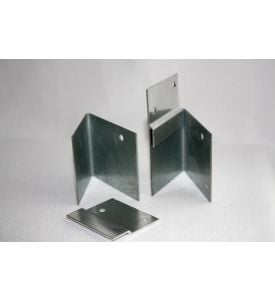 CORNER Z-CLIP ACOUSTIC PANEL INSTALLATION KIT (2 Z-CLIPS + 2 CORNER CLIPS)
