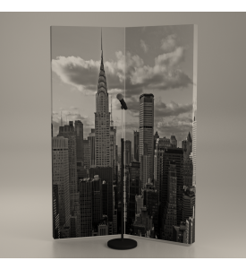 Acoustimac GO-Booth Graphic Printed Portable Vocal Booth System 6'x4'x2"