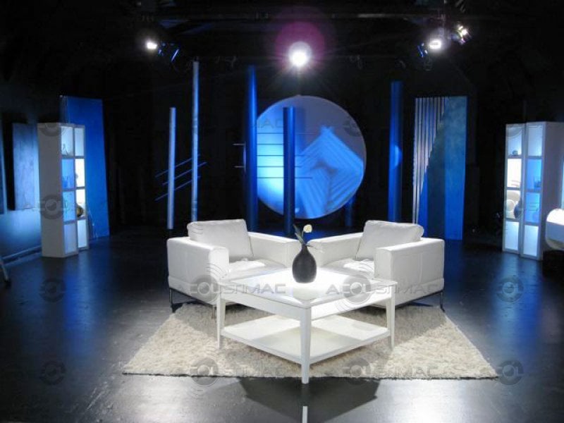 Television Broadcast Studio Acoustics - Christian Television Studio