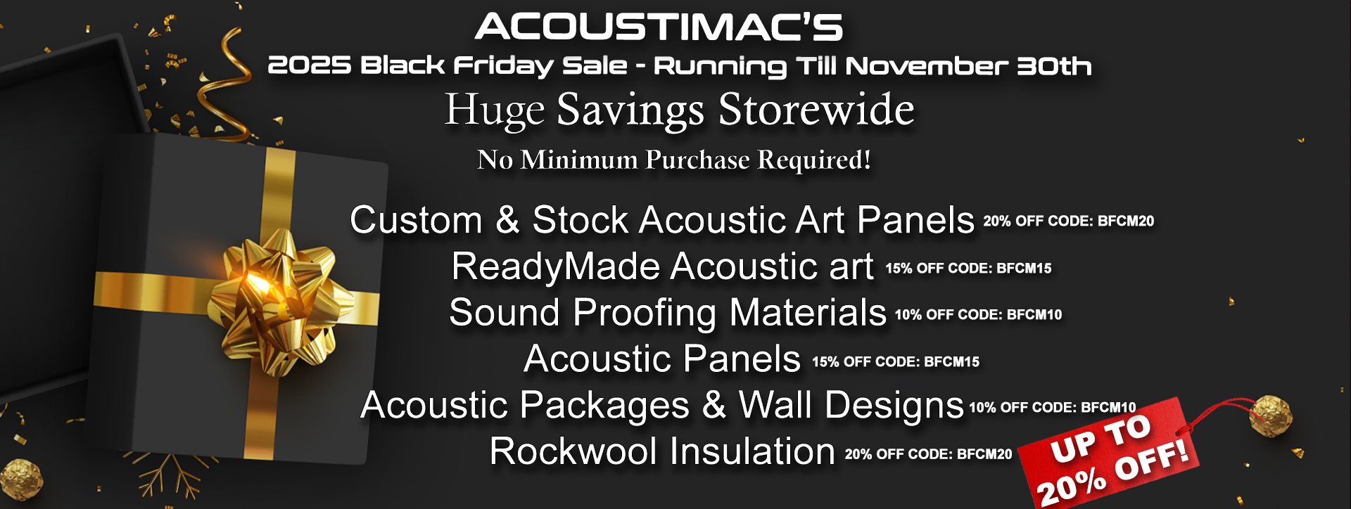 Black Friday Banner 2025