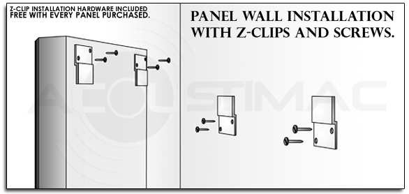 Acoustic Panel Installation Instructions