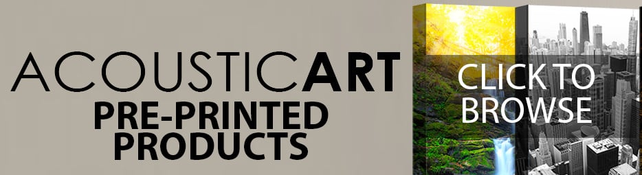 AcousticART PRE PRINTED Products