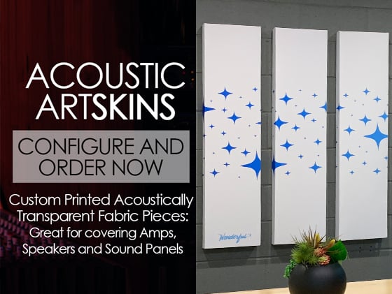 Acoustical Fabric - Acoustically Transparent Fabric For Making