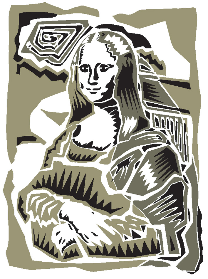 Coffee Break Drawing of Mona Lisa_P 本日発送 Madsaki - Coffee Break Drawing of Mona Lisa_P - Perrotin